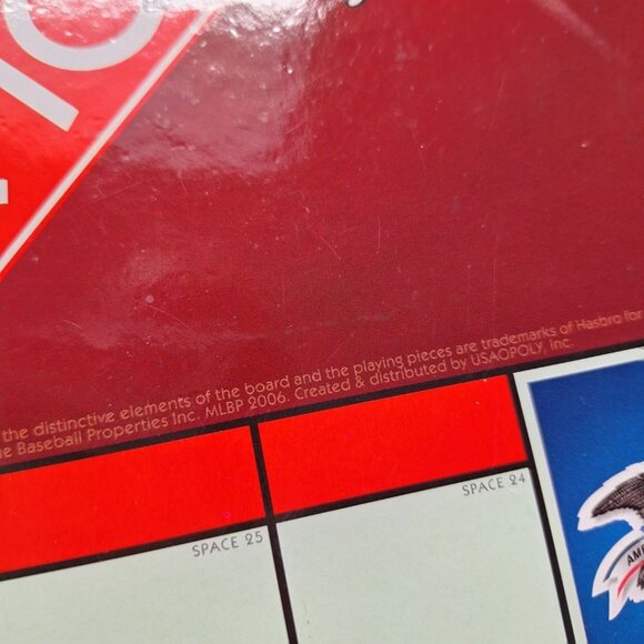 Monopoly My MLB 2006 Game Board Replacement Label Sheets Baseball Pieces - Picture 9 of 11